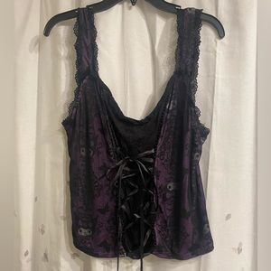 Plus size Kuromi Corset top